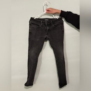 Express Skinny Fit Black Jeans, 2018 Edition